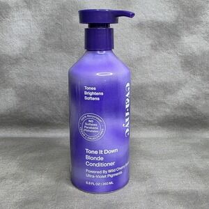 EVA NYC Tone It Down Blonde Conditioner Ultra Violet w/Wild Cherry Bark 8.8 oz